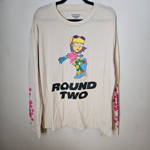 Urban Outfitters Nickelodeon Round Two Top Long Sleeve Tee Rocket Power Reggie - Picture 10 of 10